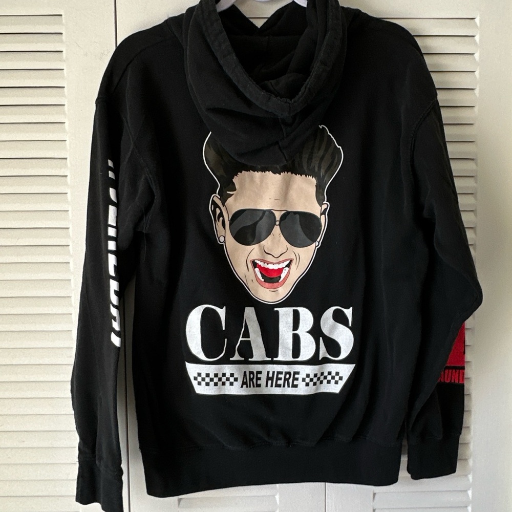 Navy Blue Jersey Shore Hoodie - Picture 2 of 13